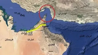 کاهش شمار کشتی‌های عبوری از تنگه هرمز