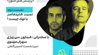 دومین نشست از سلسله‌نشست‌های «پرسش‌های اکنون» با عنوان «نسبت هنر معاصر با نهاد چیست؟»