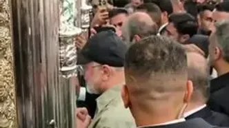 ویدئو؛ قالیباف در زیارت حرمین امام موسی‌بن‌جعفر (ع) و امام جواد (ع)