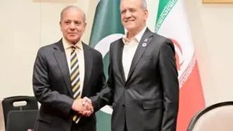 دعوت رسمی پزشکیان از شهباز شریف برای حضور در اجلاس همکاری اقتصادی
