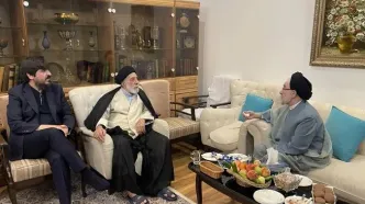تاکید محمد خاتمی در دیدار با سید هادی خامنه‌ای بر فعال بودن دیپلماسی و عقلانیت و دستیابی به آرامش و صلح شرافتمندانه/ دبیرکل مجمع نیروهای خط امام مواضع خاتمی را مهم و قابل توجه دانست/ تصاویر