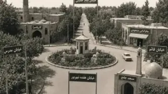 سفر در زمان؛ دو زن اروپایی در یکی از خیابان‌های قوچان؛ 80 سال قبل