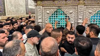 رئیس مجلس به کربلا رسید