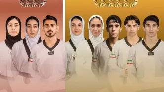۵ طلا و ۳ برنز تکواندوکاران ایران در روز نخست پرزیدنت کاپ پاکستان