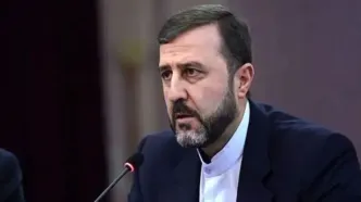 غریب‌آبادی: تنگه هرمز تا زمان اجرای تعهدات آمریکا باز نمی‌شود/ هیچ کشتی بدون هماهنگی با ایران از تنگه هرمز عبور نمی‌کند