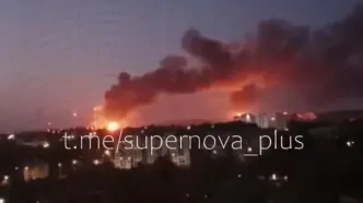 حمله پهپادی اوکراین به پالایشگاه ساراتوف