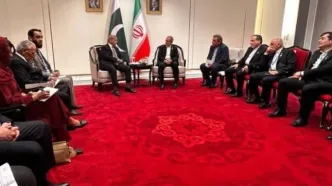 دیدار مقامات ایران و پاکستان در اجلاس شانگهای