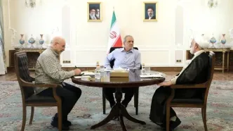 تصاویر؛ جلسه سران قوا به میزبانی پزشکیان