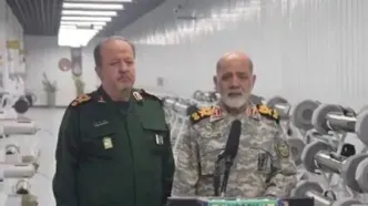 بازدید رئیس ستاد کل نیروهای مسلح و سرپرست وزارت دفاع از سایت زیرزمینی تولید موشک صنایع دفاع + عکس