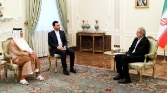 دیدار نخست‌وزیر و وزیر خارجه قطر با پزشکیان