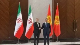 روسای جمهوری ایران و قرقیزستان دیدار کردند