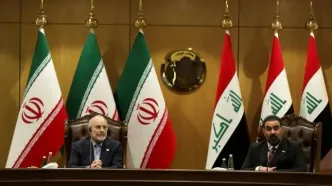 دیدار قالیباف و رئیس مجلس عراق در بغداد