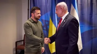 زلنسکی نامه نتانیاهو علیه ایران را منتشر کرد