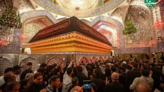 حال و هوای حرم امیرالمومنین روز ۲۸ صفر در نجف اشرف/ تصاویر