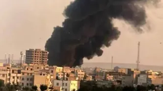 انفجار مخزن یک کارخانه در جنوب تهران