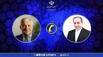 رایزنی وزیر خارجه ایتالیا با عراقچی