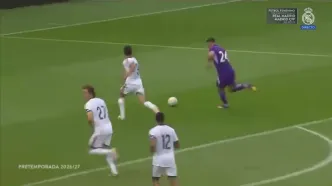 ویدئو: خلاصه بازی رئال مادرید 2 – 2  فیورنتینا