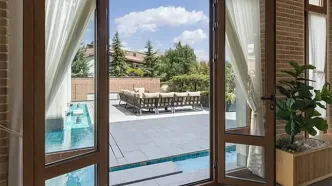 این عمارت خاص در لواسان شبیه هیچ ویلای دیگری نیست