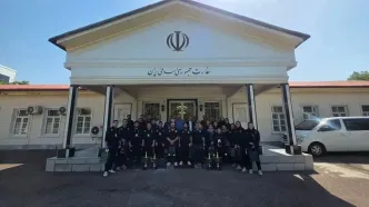 افتخارآفرینان وزنه‌برداری ایران مهمان سفیر ایران در ازبکستان