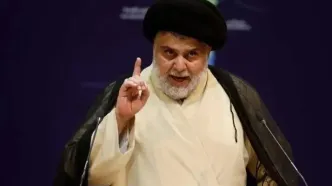 مقتدی صدر در ادعایی: حمله به خاک عراق با پهپادهای برادران ما در ایران مایه تاسف است/ سپاه نباید به عراق حمله کند
