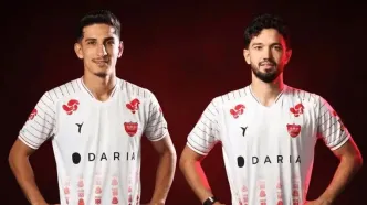رونمایی پرسپولیس از زیباترین لباس دوم فصل