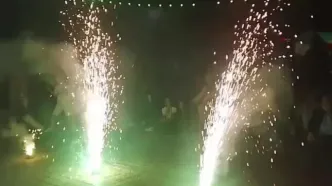 جشن شبانه میلاد پیامبر اسلام با حال و هوای ویژه در نوشهر