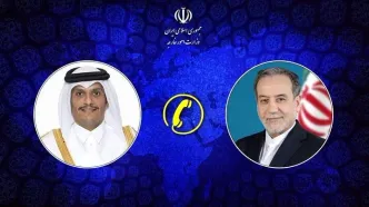 گفت‌وگوی تلفنی وزرای امور خارجه ایران و قطر
