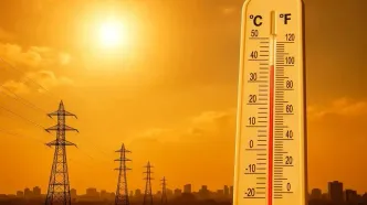 هشدار نارنجی هواشناسی در بوشهر؛ دما به ۵۰ درجه و بالاتر می‌رسد