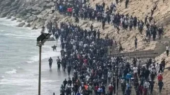 سرانجام مراکش درباره حمله مهاجران به اسپانیا واکنش نشان داد