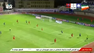 خلاصه بازی گل‌گهر ۱ - نساجی ۰؛ پیروزی سیرجانی‌ها در شروع لیگ