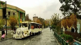 سفر در زمان؛ منظرۀ زیبای خیابان باب همایون در دوران ناصرالدین شاه
