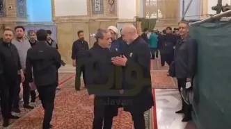 گفت‌و‌گوی قالیباف و عراقچی در مشهد