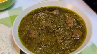 شام امشب با من: طرز تهیه خورش اسفناج و گردو دامغانی؛ خورشتی اصیل و مجلسی با گوشت!