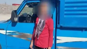 توقیف خودروی نیسان با رانندگیِ دختر ۱۱ ساله!