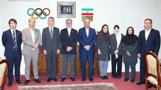 دیدار سفیر ژاپن با رئیس کمیته ملی المپیک ایران