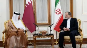 دیدار و گفت‌وگوی عراقچی و نخست‌وزیر قطر