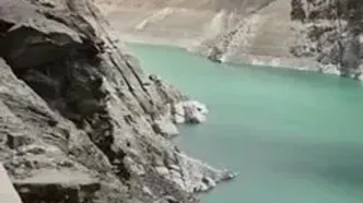 حجم آب پشت سد کرج در مرداد سال گذشته و امسال