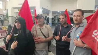 فیلم| روایت بانوی زائر از آرامش مرز خسروی و دعایی که در کربلا داشت