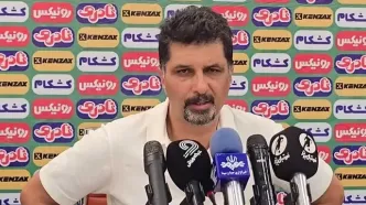 حسینی: 15 دقیقه پایانی نیمه اول بازی کاملا در اختیار ما بود (ویدئو)
