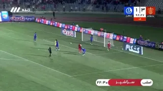 ویدیو: گل چهارم پرسپولیس به استقلال خوزستان توسط شهرآبادی