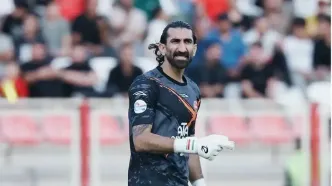 خوب شد لب مرز نیفتادی آقای بیرانوند!