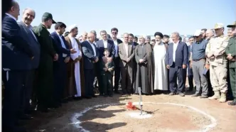 کلنگ‌زنی مجتمع خدماتی ـ رفاهی بین‌راهی علیخانی با حضور دبیر شورای عالی مناطق آزاد