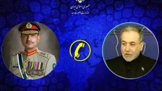 تماس تلفنی عراقچی با فرمانده ارتش پاکستان