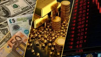 بازارها در دوراهی؛ بورس یا طلا و دلار؟| طلای ۲۲ میلیونی رقیب تازه بورس؟