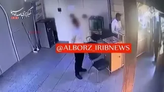 حمله با چاقو به نگهبانان بیمارستان مدنی کرج!