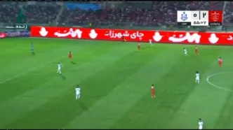 گل سوم پرسپولیس به ملوان+ویدئو