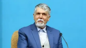 حاشیه در سخنرانی وزیر ارشاد؛ عده‌ای با شعارهای حجاب مراسم را به‌هم زدند