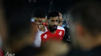 مقصد ستاره پرسپولیس بعد از گل +عکس