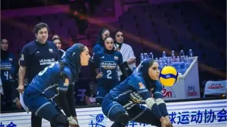 تیم ملی والیبال زنان ایران چهارم آسیا شد
