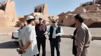 بازدید مدیر پرونده ثبت جهانی آسبادها از شهرستان خواف